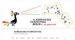 Desktop Screenshot of kurdischesfilmfestival.de