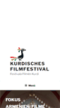 Mobile Screenshot of kurdischesfilmfestival.de